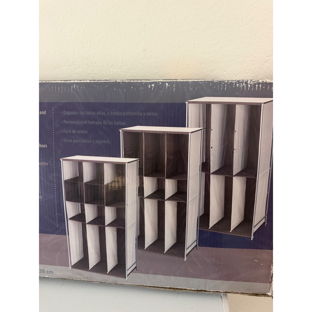Transformer Boot Customizer Adjustable Shoe Rack Storage Organizer New - Picture 6 of 8